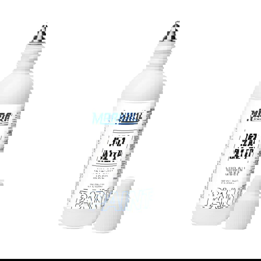 Metal roller ball marker for multiple surfaces